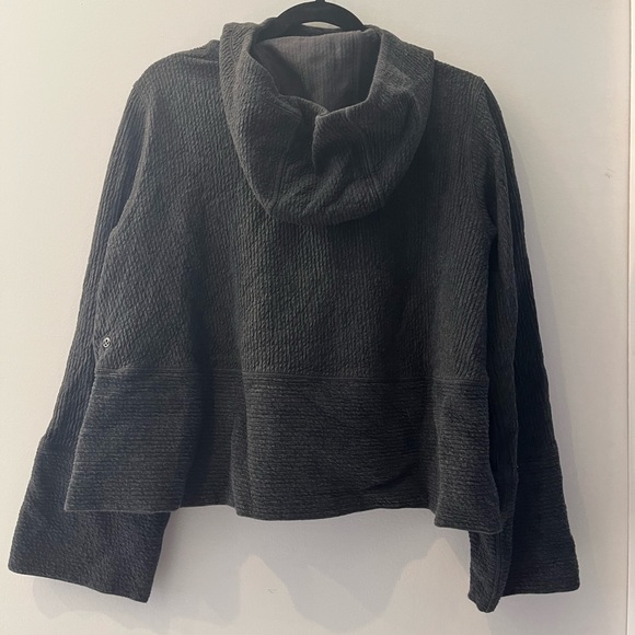 Lululemon Retreat Yourself Hooded Pullover Graphite Grey - Picture 7 of 12